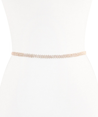 Rhinestone Bridal Belt BT339204 GOLD CL